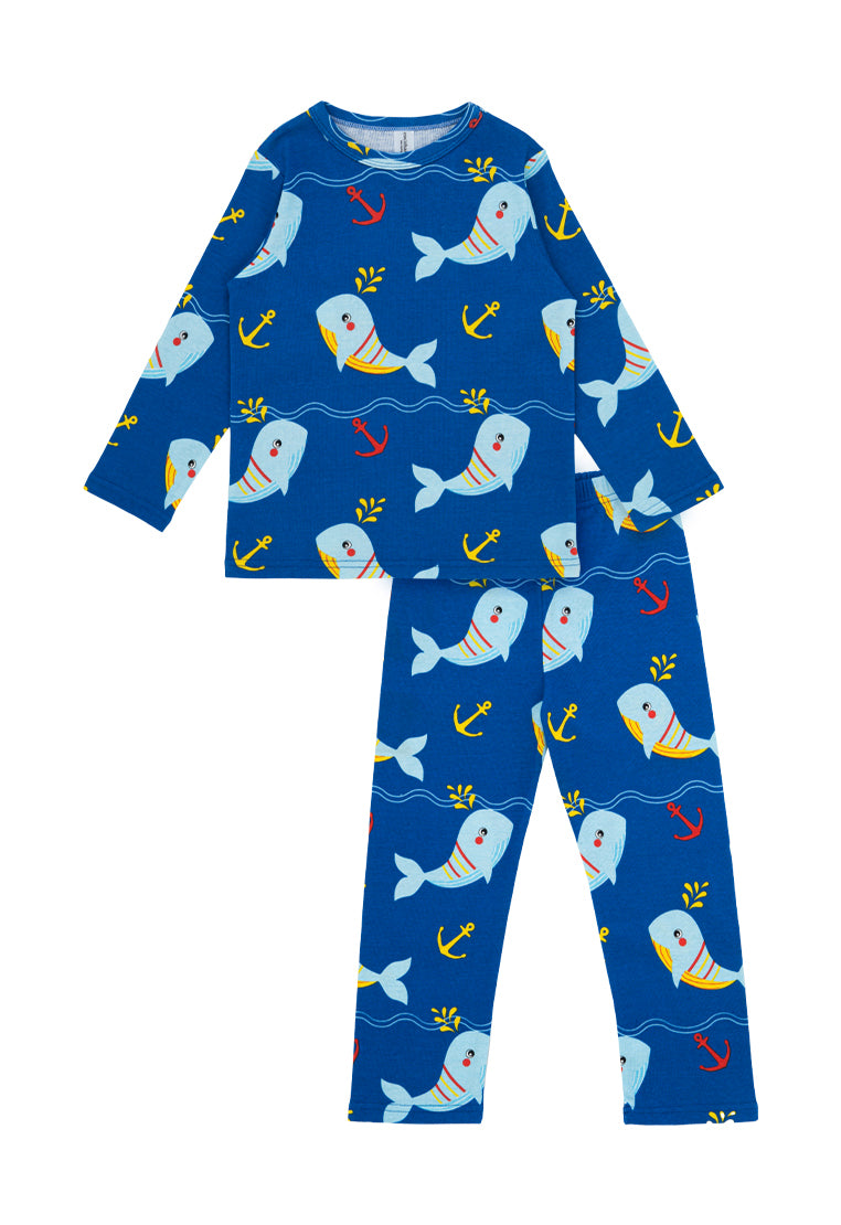 Cocohanee - Shark Anchor Long Pajamas