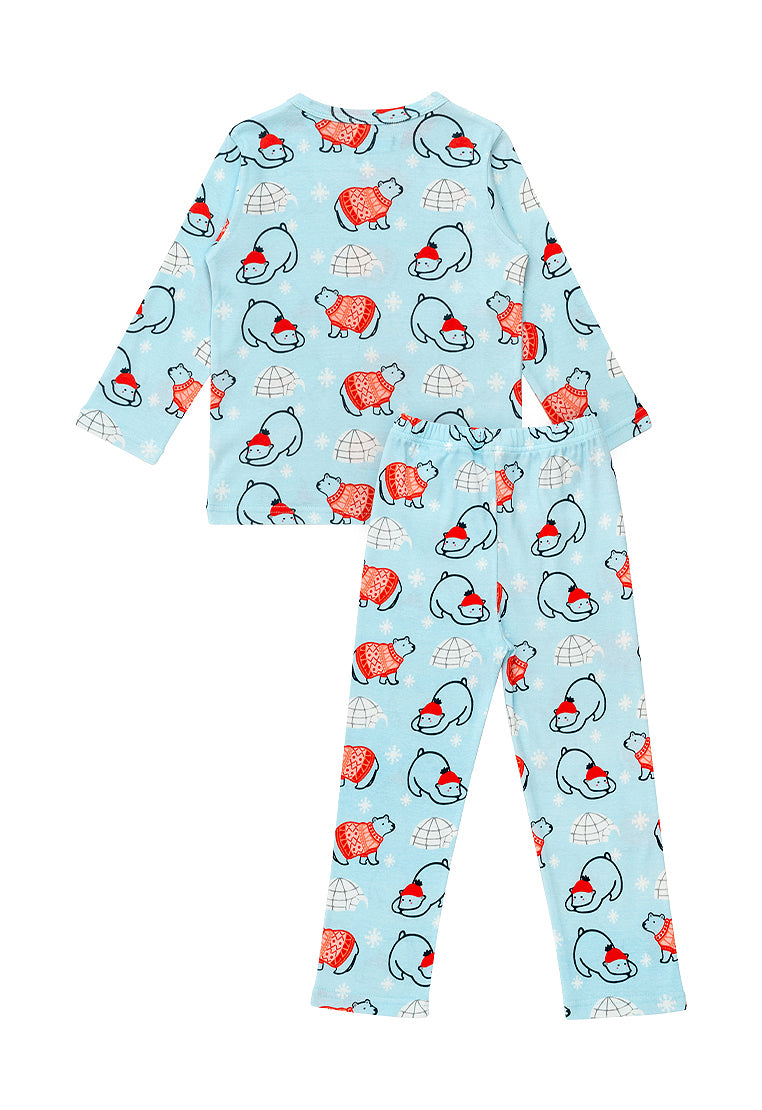 Cocohanee - Igloo Bear Long Pajamas
