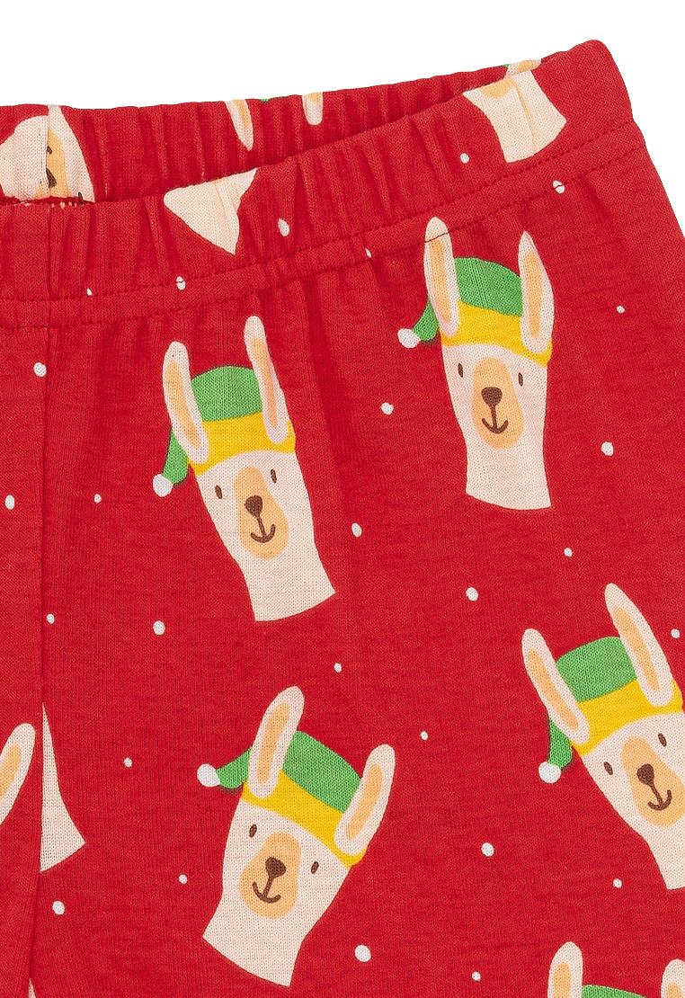 Cocohanee - Llama Claus Short Pajamas