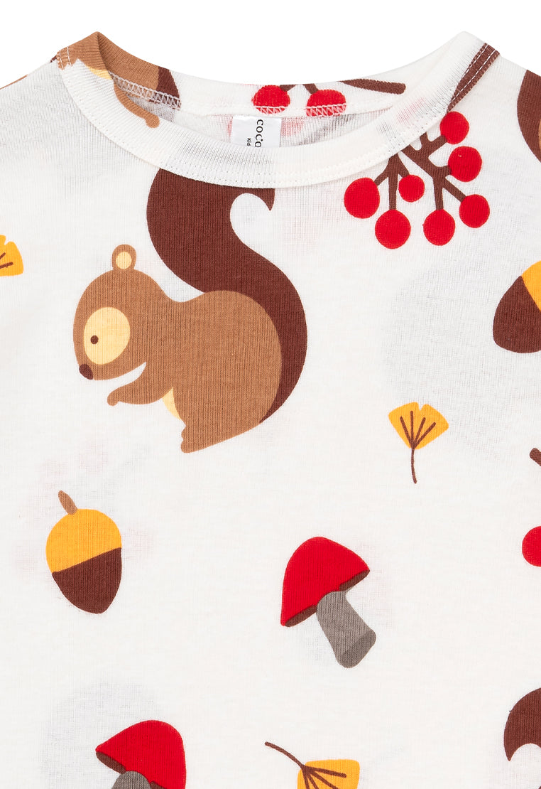 Cocohanee - Squirrel And Walnuts Short Pajamas