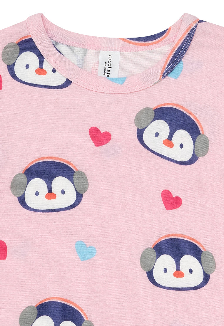 Cocohanee - Penguin In Love Short Pajamas