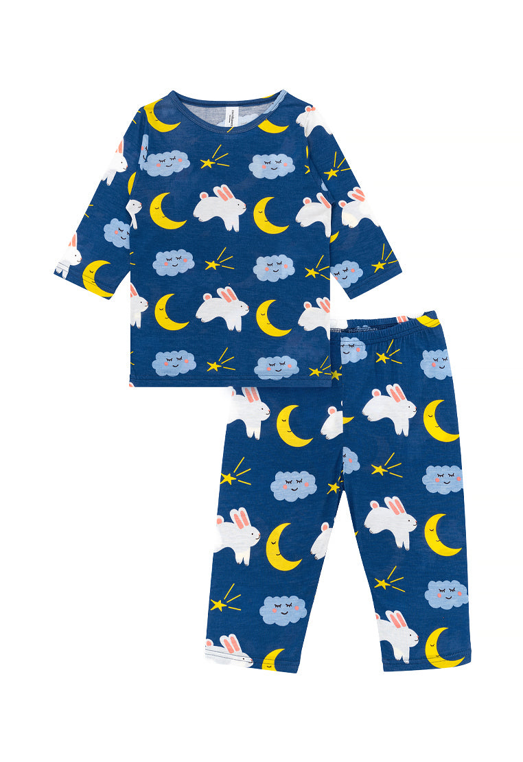 Cocohanee - Moon Rabbit ⅞ Length Pajamas