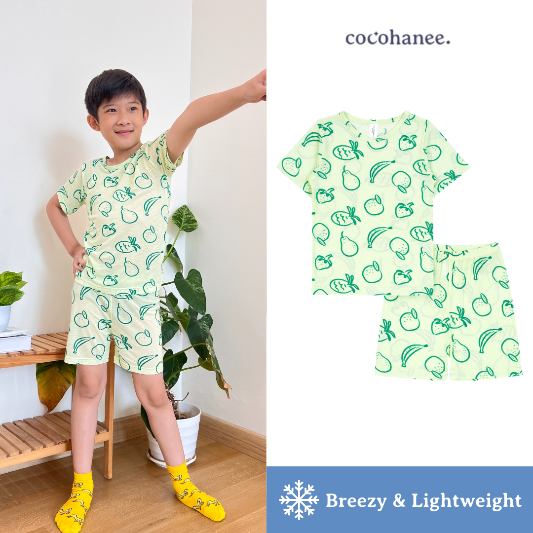 Cocohanee - Fruit Outline Short Pajamas