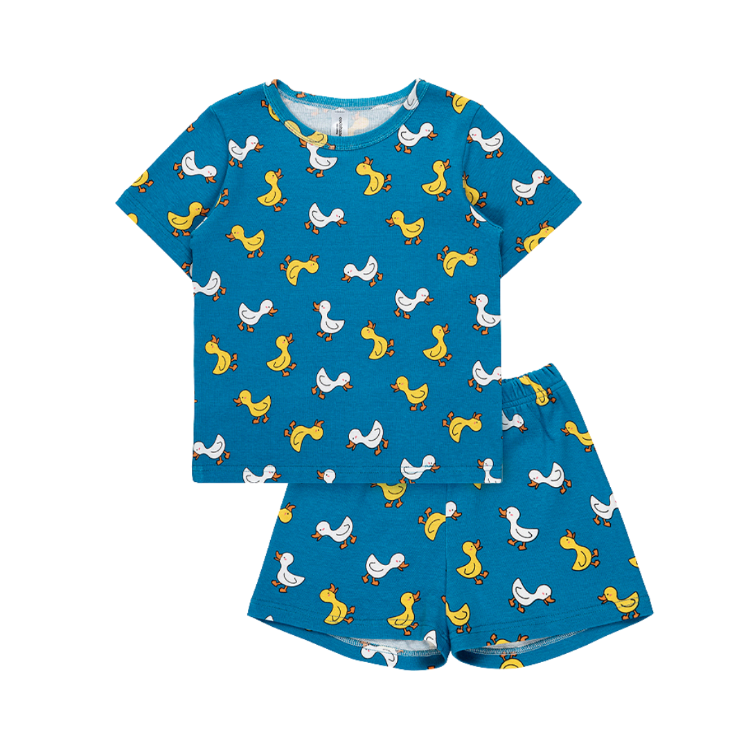 Cocohanee - Walky Ducky Short Pajamas - Piyama Tidur Anak