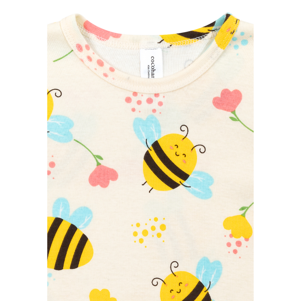 Cocohanee - Morning Bee Long Pajamas - Piyama Tidur Anak