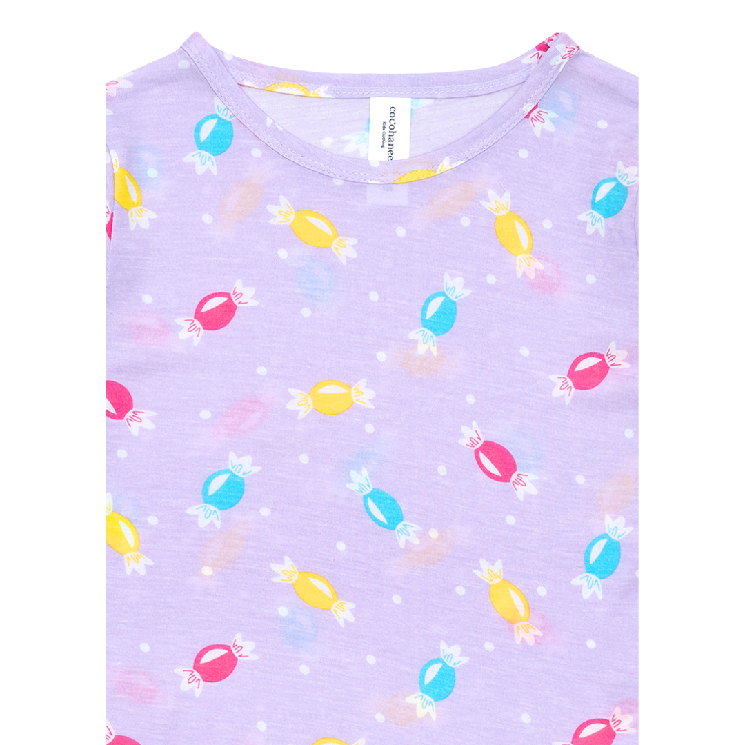 Cocohanee - Candy Crush Sleeveless Pajamas - Baju Tanpa Lengan Anak