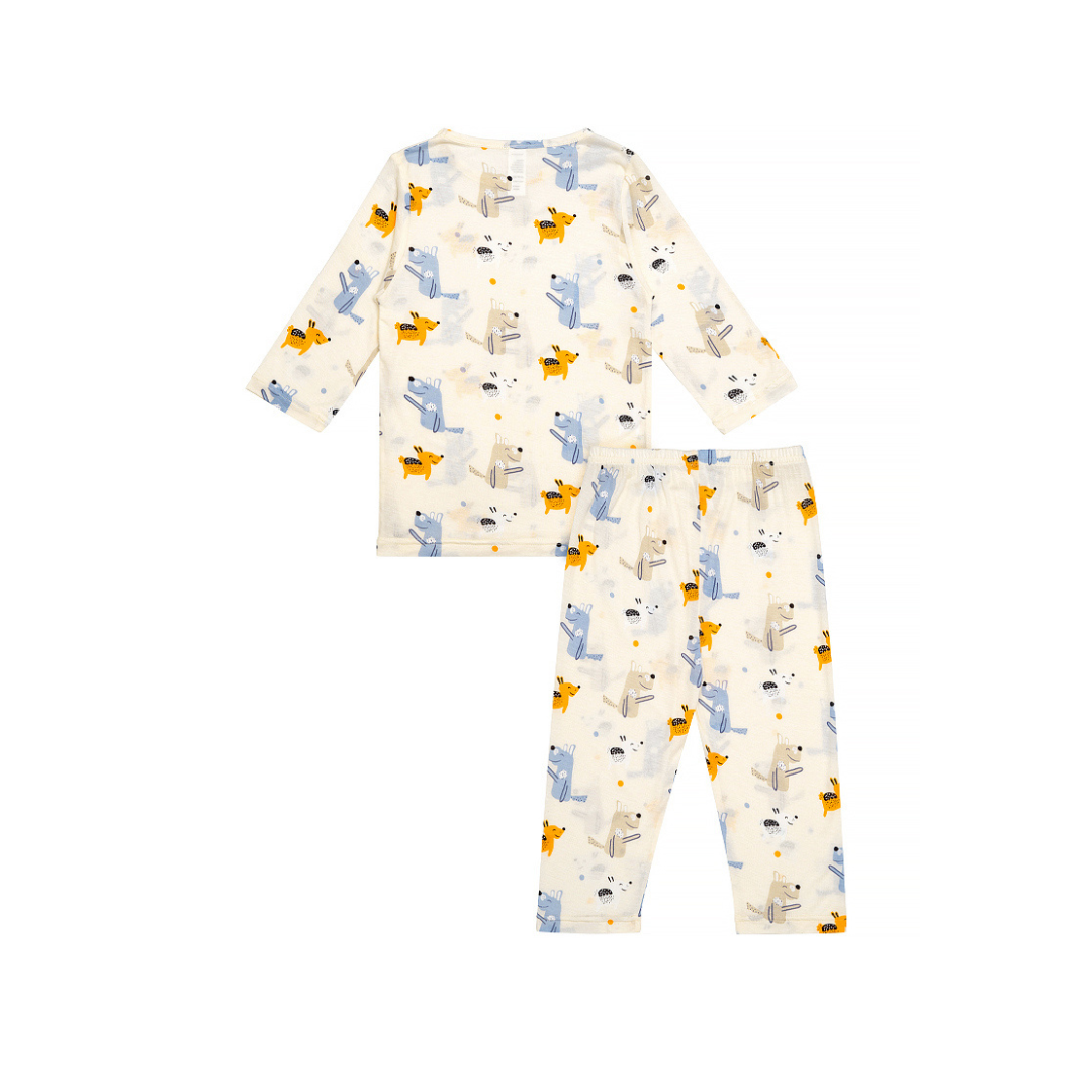 Cocohanee - Woof Woof ⅞ Length Pajamas - Piyama Tidur Anak