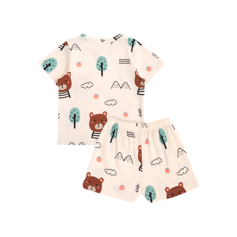 Cocohanee - Bears Baby Short Pajamas - Piyama Tidur Bayi