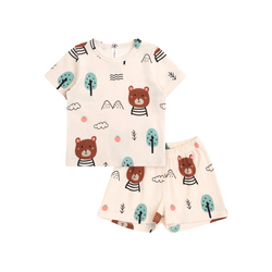 Cocohanee - Bears Baby Short Pajamas - Piyama Tidur Bayi