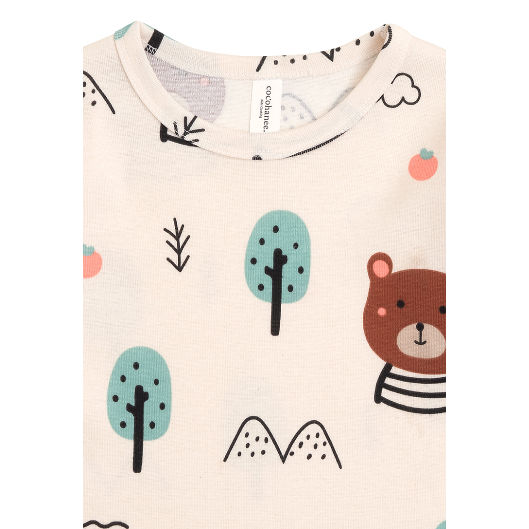 Cocohanee - Bears Baby Short Pajamas - Piyama Tidur Bayi