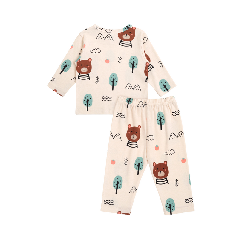 Cocohanee - Bears Baby Long Pajamas - Piyama Tidur Bayi