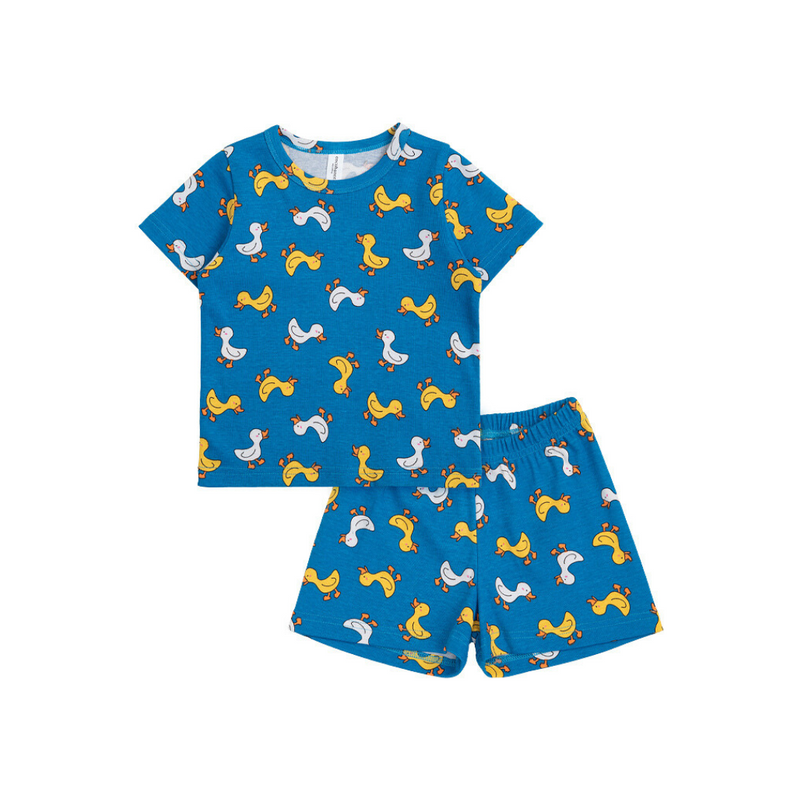 Cocohanee - Walky Ducky Baby Short Pajamas - Piyama Tidur Bayi