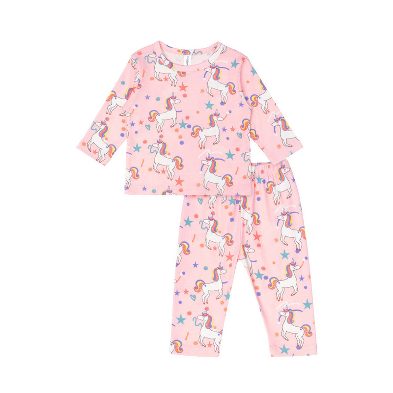 Cocohanee - Unicorn World Baby Long Pajamas - Piyama Tidur Bayi