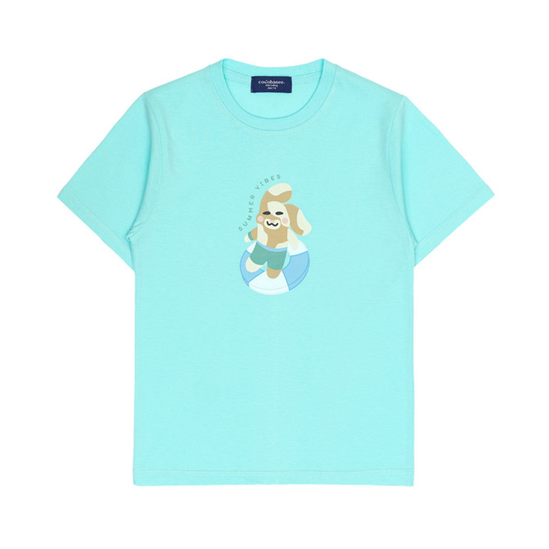 Cocohanee - Summer Bliss Short T-Shirt - Kaos Lengan Pendek Anak - Atasan Lengan Pendek Anak