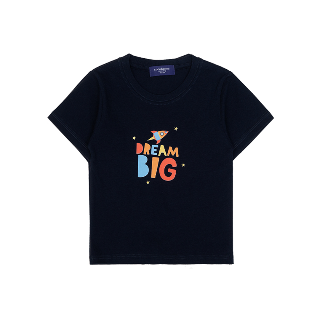 Cocohanee - Boys Quote Short T-Shirt - Kaos Lengan Pendek Anak - Atasan Lengan Pendek Anak