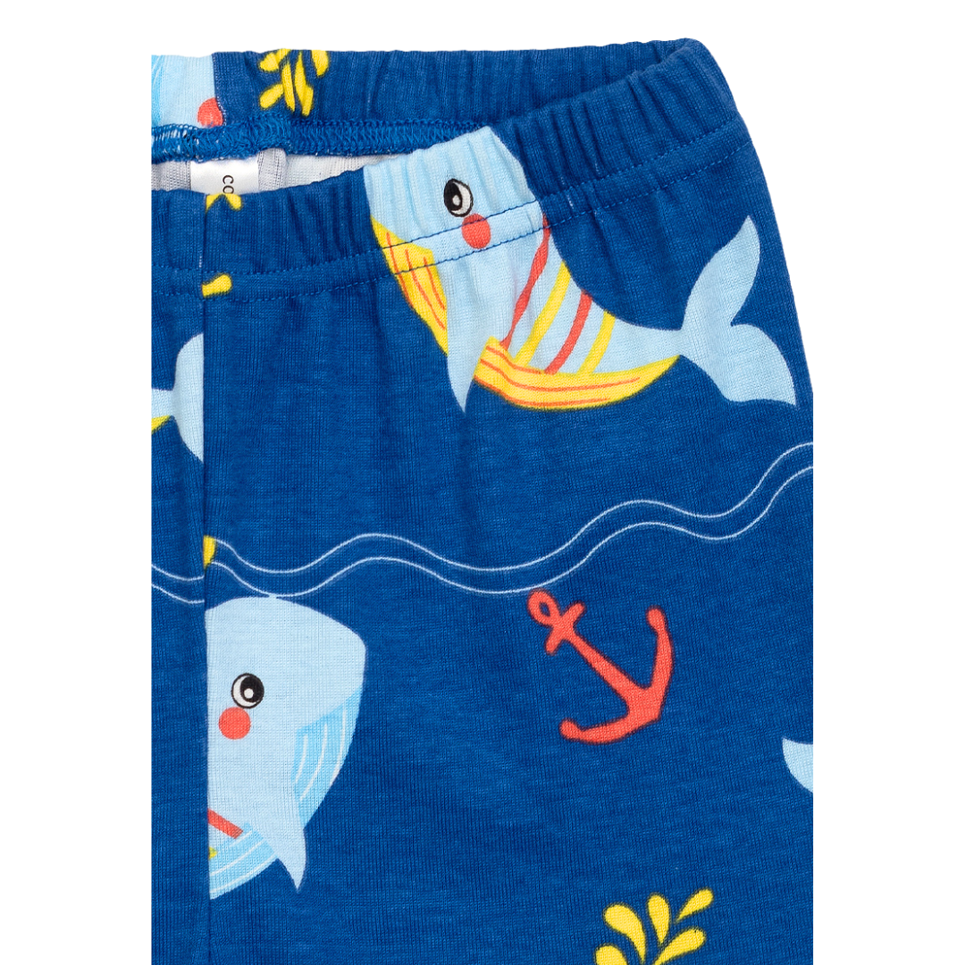 Cocohanee - Shark Anchor Baby Short Pajamas - Piyama Tidur Bayi