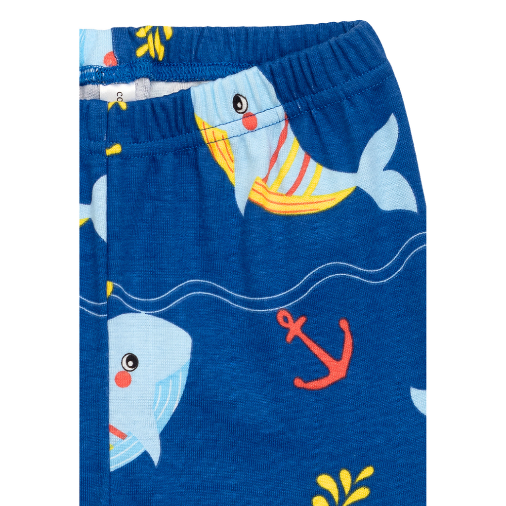 Cocohanee - Shark Anchor Baby Long Pajamas - Piyama Tidur Bayi