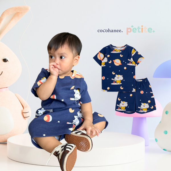 Cocohanee - Coco Moonlight Baby Short Pajamas - Piyama Tidur Bayi