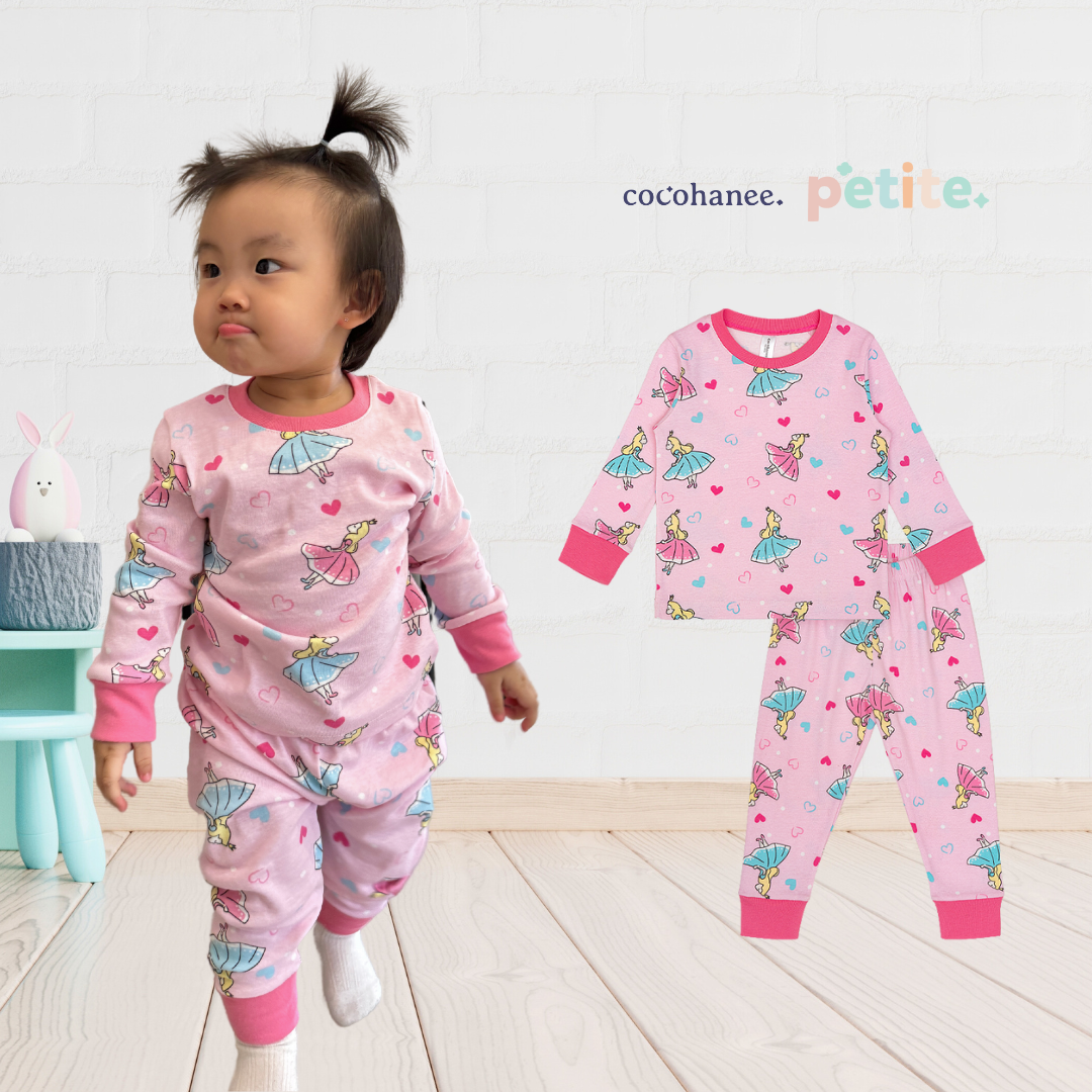 Cocohanee - Cinderelle Baby Long Pajamas - Piyama Tidur Bayi