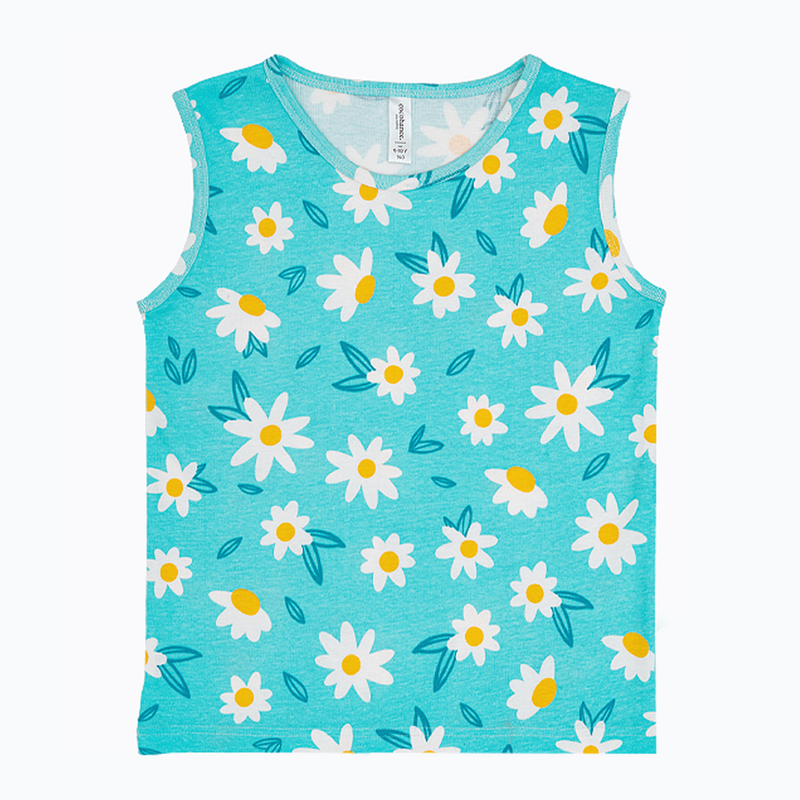 Cocohanee - Dreamland Sleeveless Top - Kaos Tanpa Lengan Anak Motif