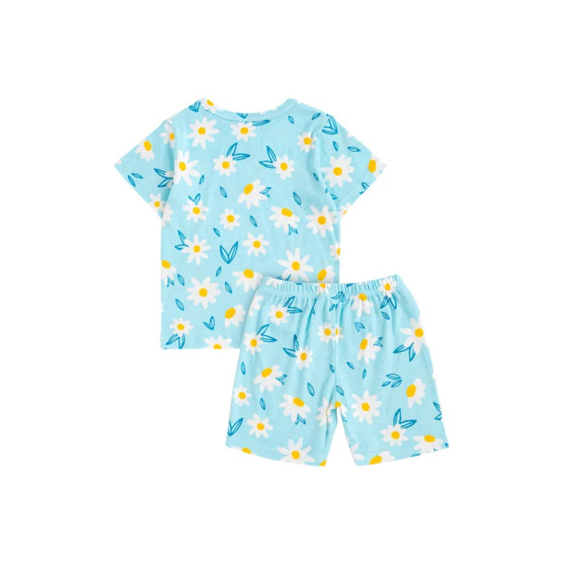 Cocohanee - Cosmos Field Baby Short Pajamas - Piyama Tidur Bayi