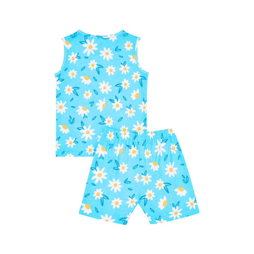 Cocohanee - Cosmos Field Sleeveless Set - Setelan Anak Tanpa Lengan