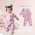Cocohanee - Penguin in Love Baby Long Pajamas - Piyama Tidur Bayi