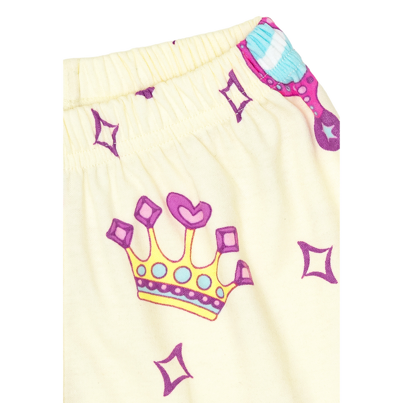 Cocohanee - Crown Princess Baby Short Pajamas - Piyama Tidur Bayi