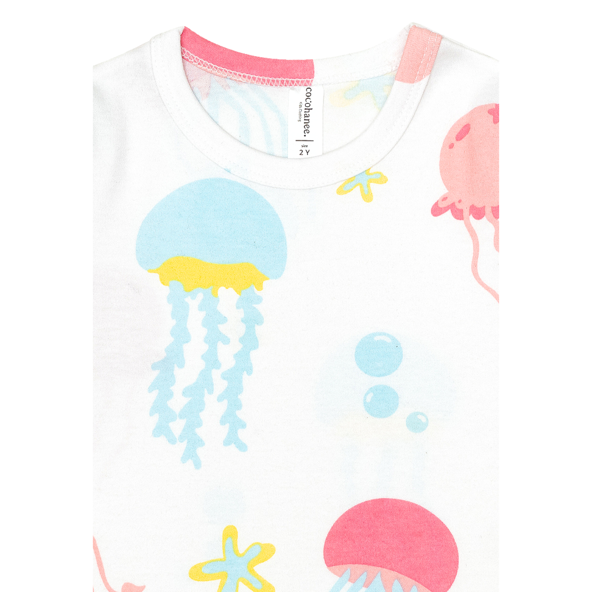 Cocohanee - Jelly Fish Baby Long Pajamas - Piyama Tidur Bayi