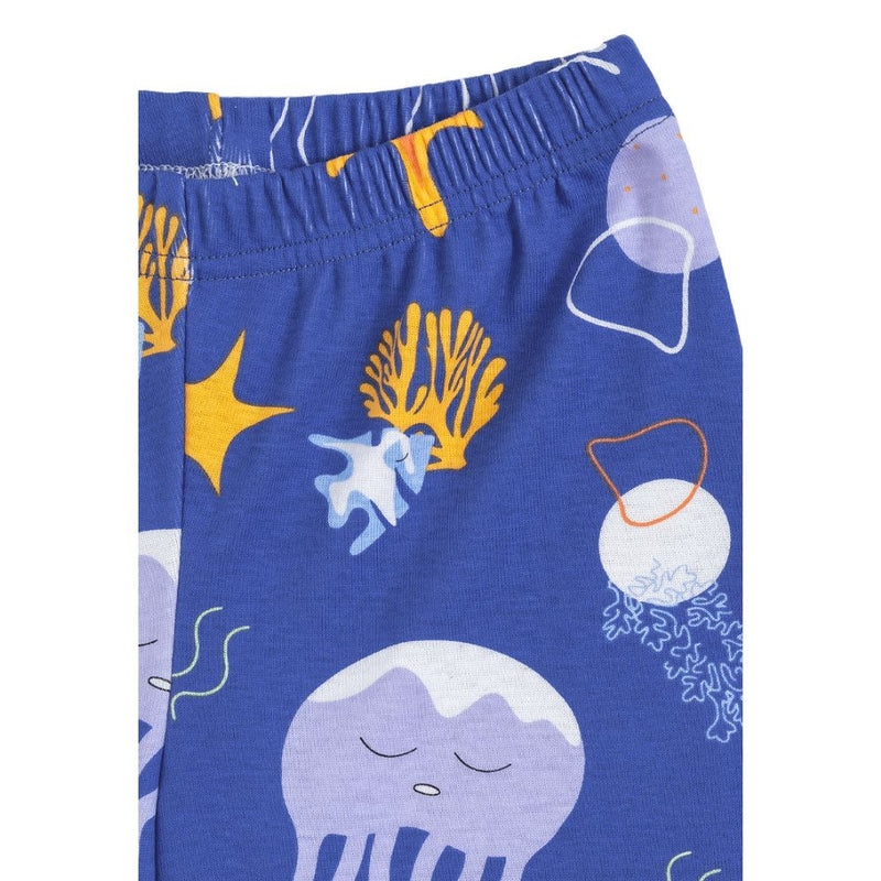 Cocohanee - Marine Blue Baby Short Pajamas - Piyama Tidur Bayi