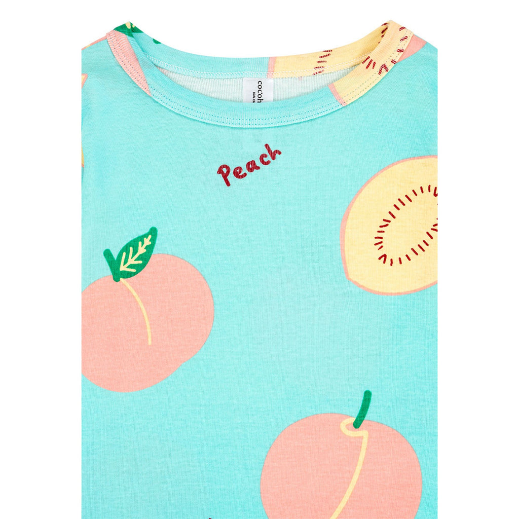 Cocohanee - Peach Perfect Baby Short Pajamas - Piyama Tidur Bayi