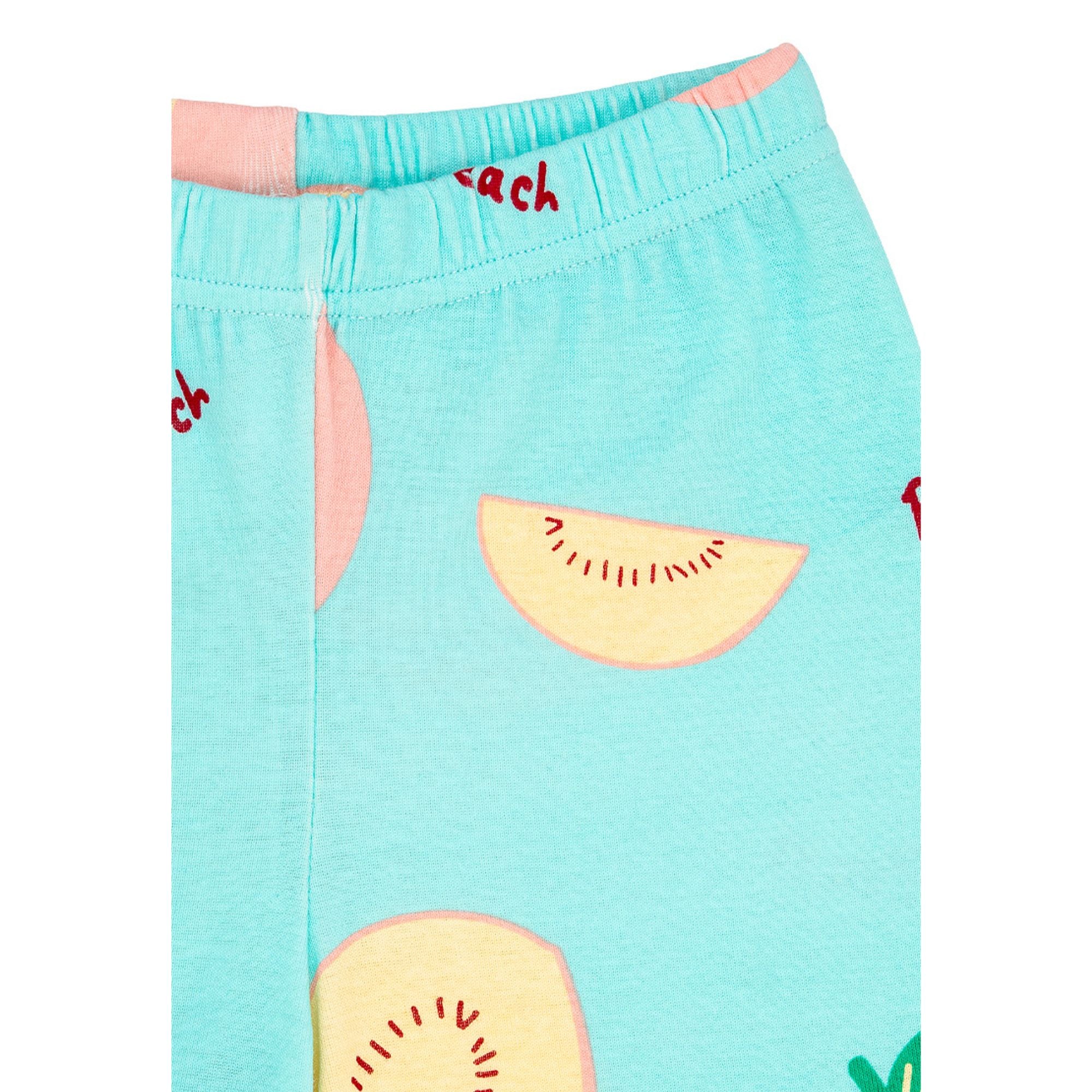 Cocohanee - Peach Perfect Baby Short Pajamas - Piyama Tidur Bayi