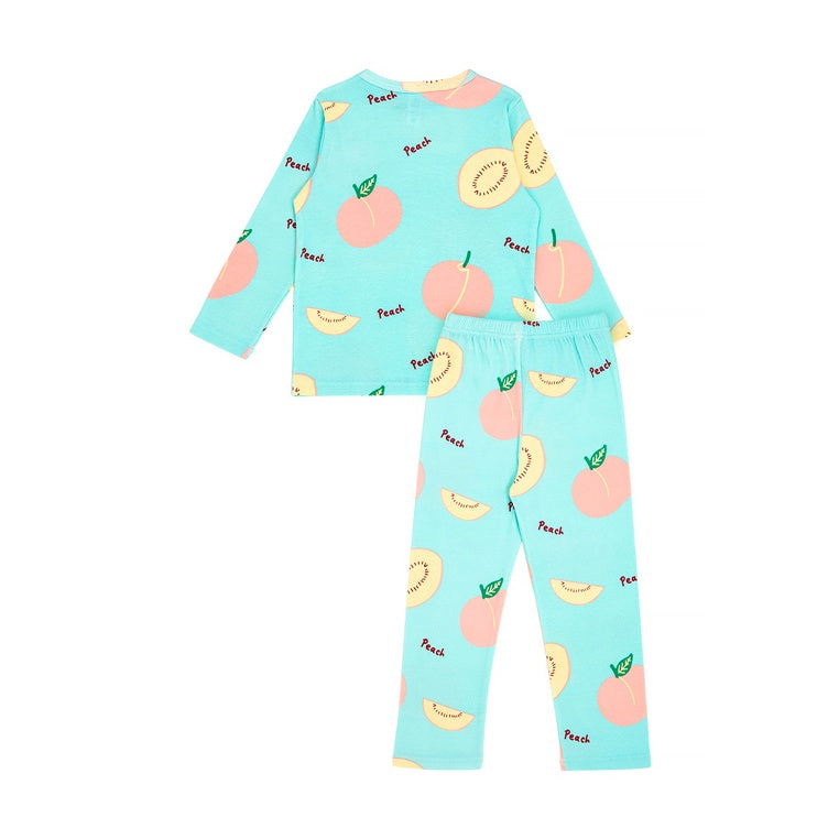 Cocohanee - Peach Perfect Baby Long Pajamas - Piyama Tidur Bayi