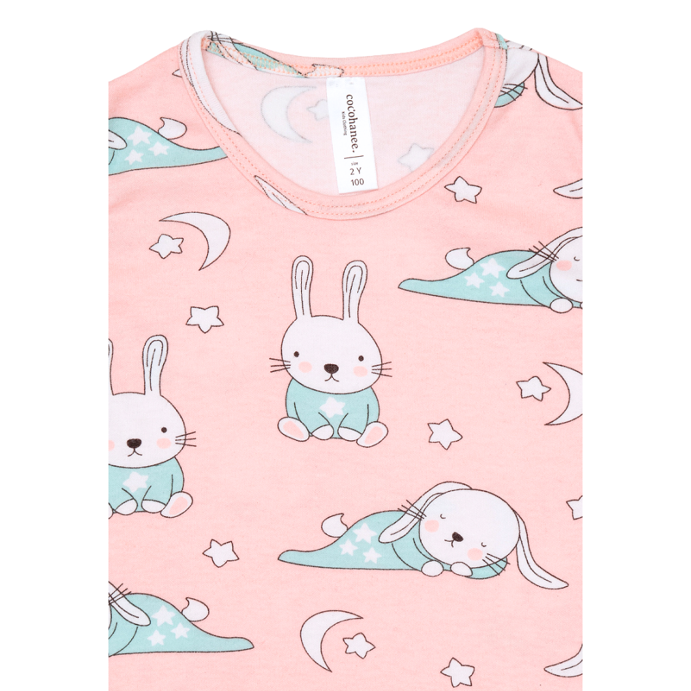 Cocohanee - Rabbit on Pajamas Cozy Pajamas - Piyama Tidur Anak