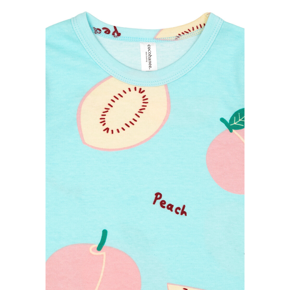 Cocohanee - Peach Perfect Baby Cozy Pajamas - Piyama Tidur Bayi