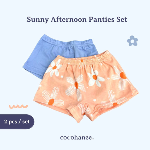 Cocohanee - Sunny Afternoon Panties Set - Celana Dalam Anak Perempuan