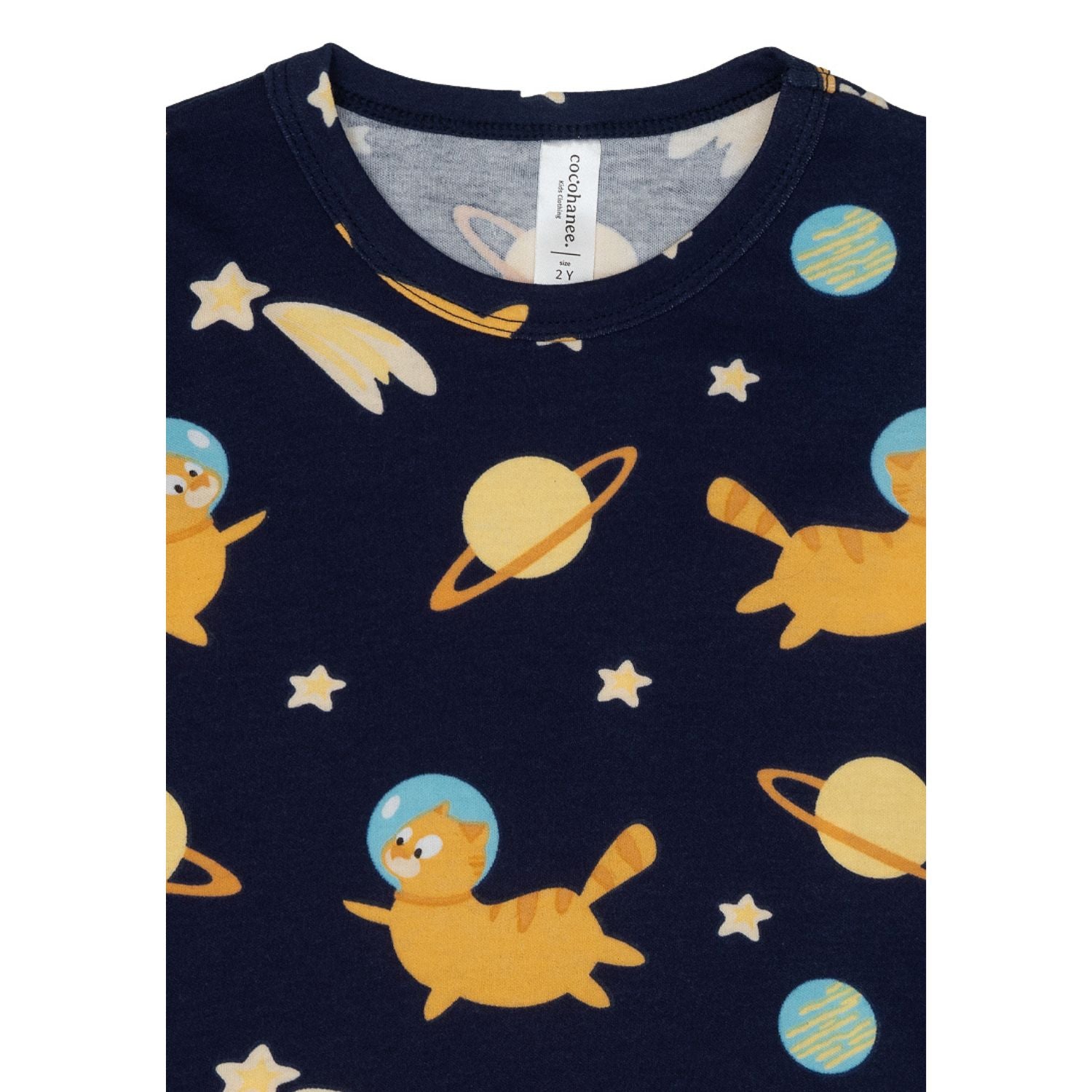 Cocohanee - Galaxy Cat Cozy Pajamas - Piyama Tidur Anak