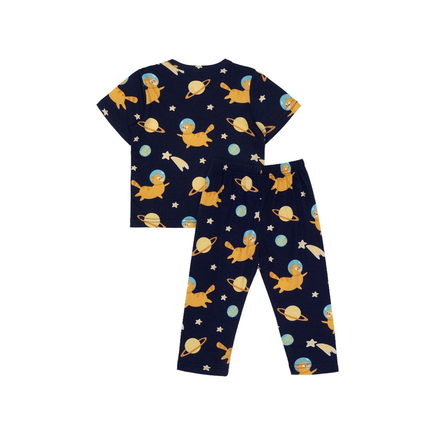 Cocohanee - Galaxy Cat Cozy Pajamas - Piyama Tidur Anak