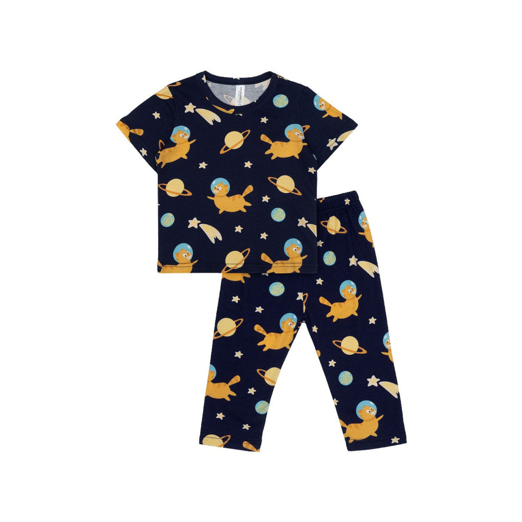 Cocohanee - Galaxy Cat Baby Cozy Pajamas - Piyama Tidur Bayi