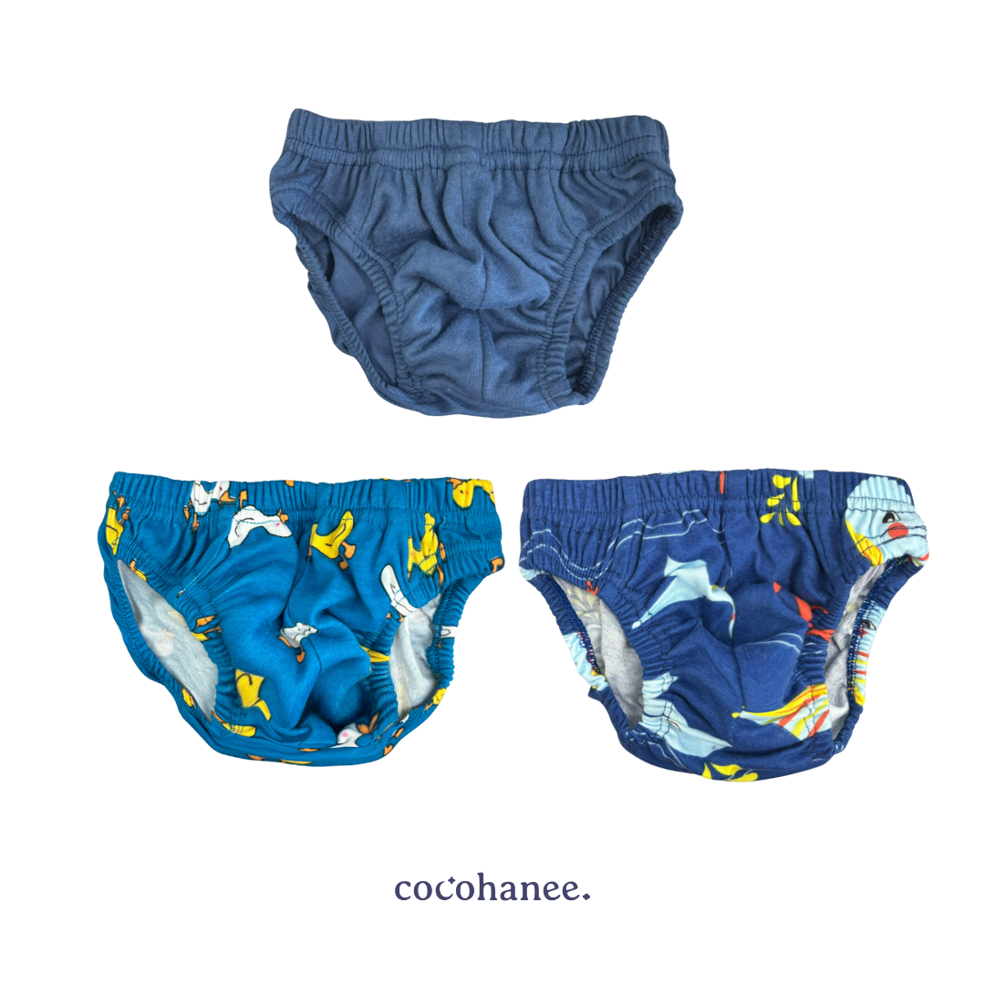 Cocohanee -  Ocean Pals Underwear Set - Celana Dalam Anak Laki-Laki