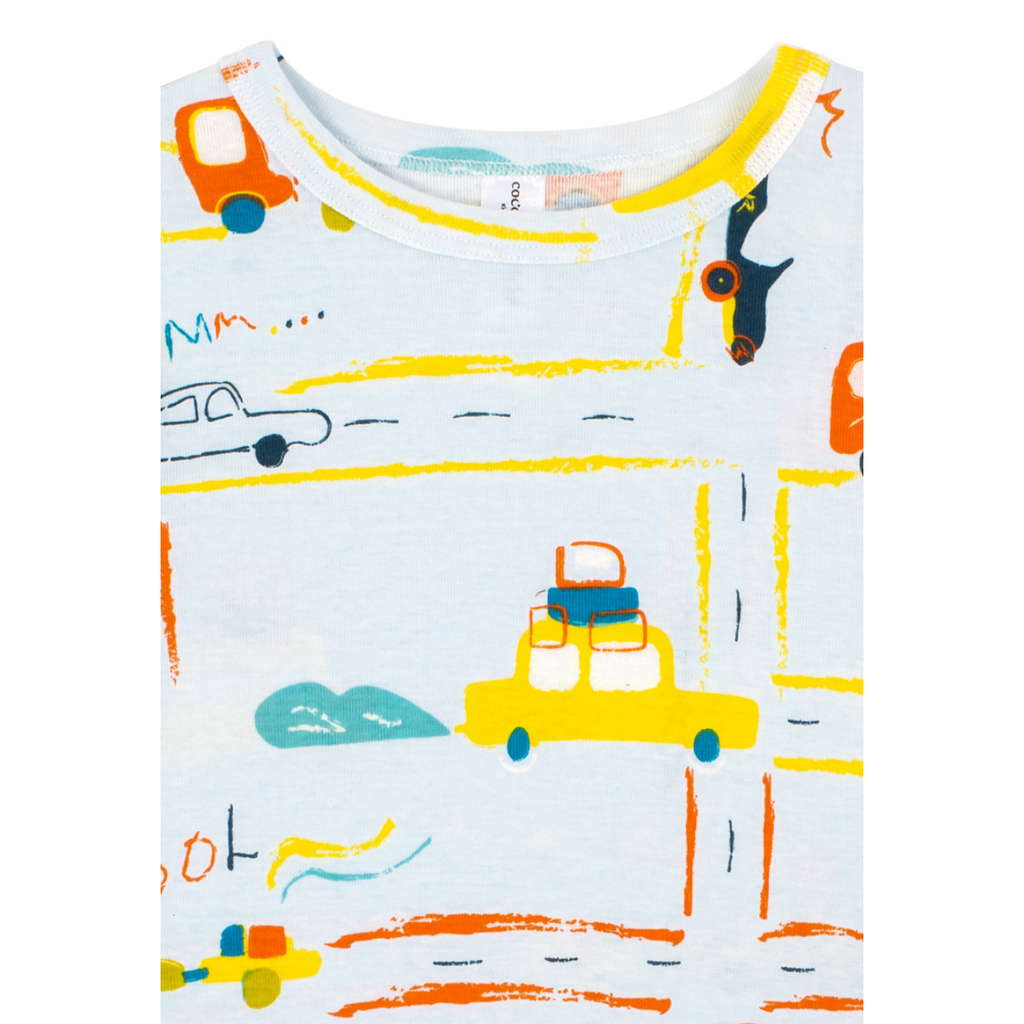 Cocohanee - Wheelscape Sleeveless Set - Setelan Anak Tanpa Lengan