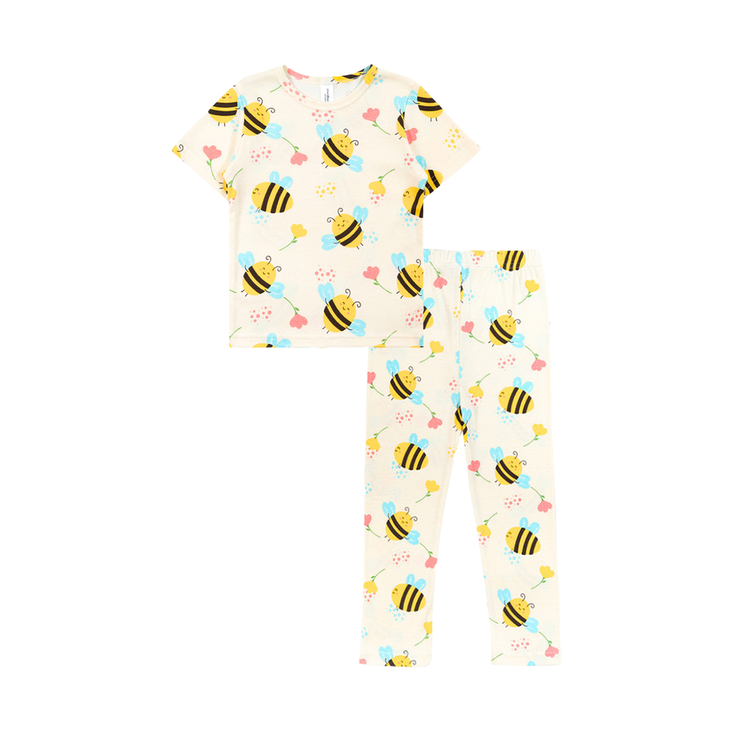 Cocohanee - Morning Bee Cozy Pajamas - Piyama Tidur Anak