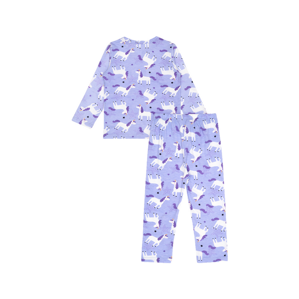 Cocohanee - Unicorn Stars Baby Long Pajamas - Piyama Tidur Bayi