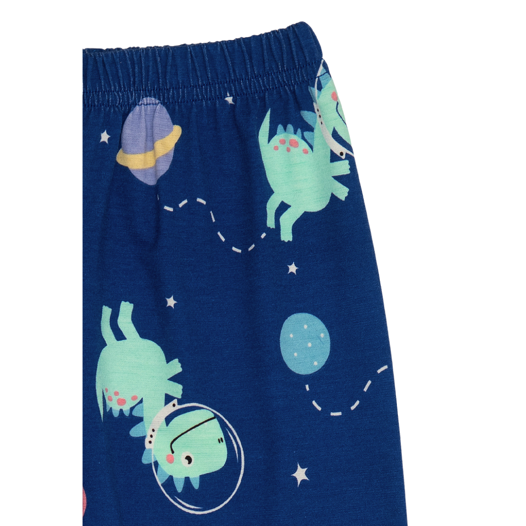 Cocohanee - Cosmic Dino Short Pajamas - Piyama Tidur Anak