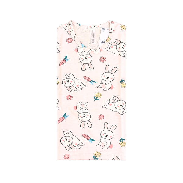 Cocohanee - Hopping Rabbit Short Pajamas - Piyama Tidur Anak