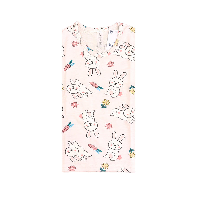 Cocohanee - Hopping Rabbit Short Pajamas - Piyama Tidur Anak