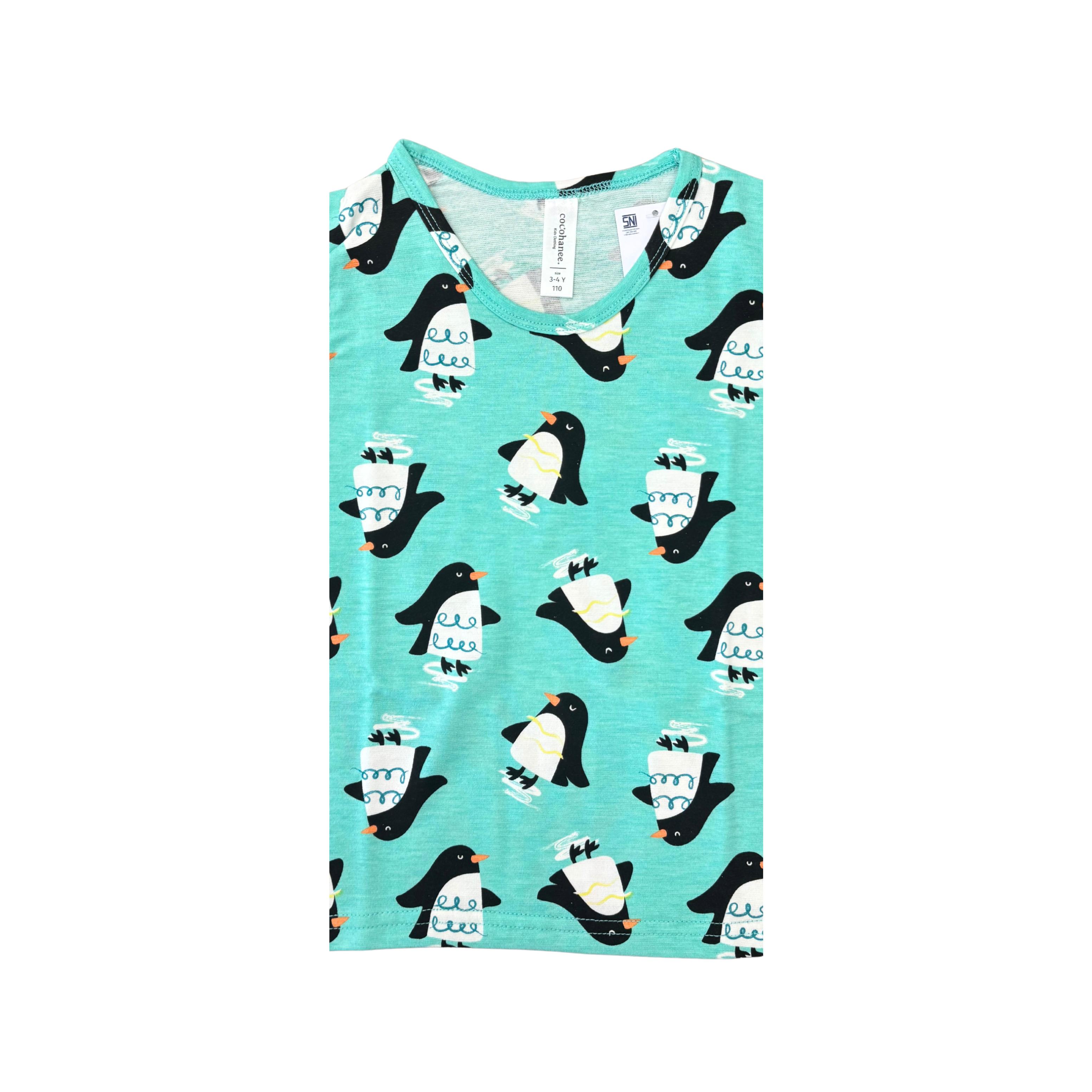 Cocohanee - Penguin Land Short Pajamas - Piyama Tidur Anak