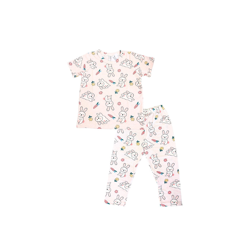 Cocohanee - Hopping Rabbit Cozy Pajamas - Piyama Tidur Anak