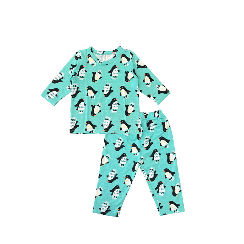 Cocohanee - Penguin Land Long Pajamas - Piyama Tidur Anak