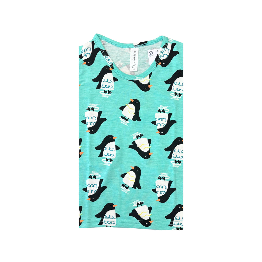 Cocohanee - Penguin Land Sleeveless Set - Setelan Anak Tanpa Lengan